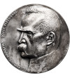 Poland, PRL (1952–1989). Medal Jozef Pilsudski Head of State 1918, 1986