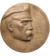 Polska, PRL (1952–1989). Medal 1988, 70 Rocznica Odzyskania przez Polskę Niepodległości, Józef Piłsudski Polska, PRL (1952–1989). Medal 1988, 70 Rocznica Odzyskania przez Polskę Niepodległości, Józef Piłsudski