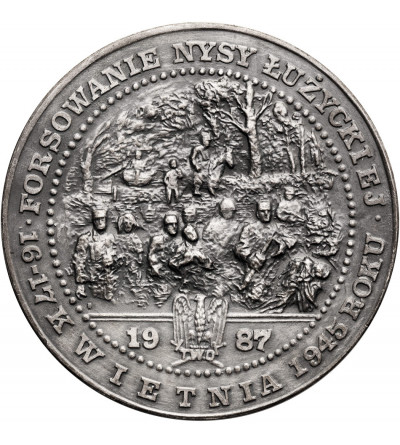 Poland, PRL (1952-1989). Medal 1987, General Karol Świerczewski, T.W.O.