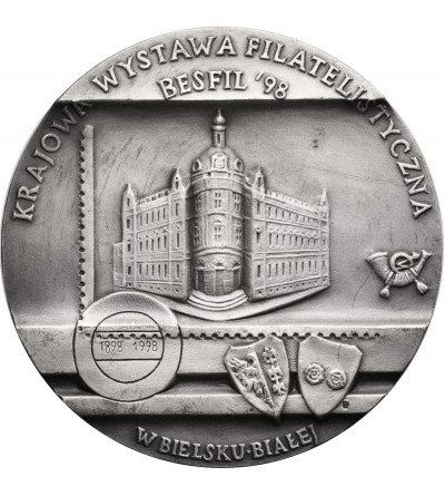 Polska. Medal 1998, Wystawa Filatelistyczna Besfil'98 w Bielsku Białej