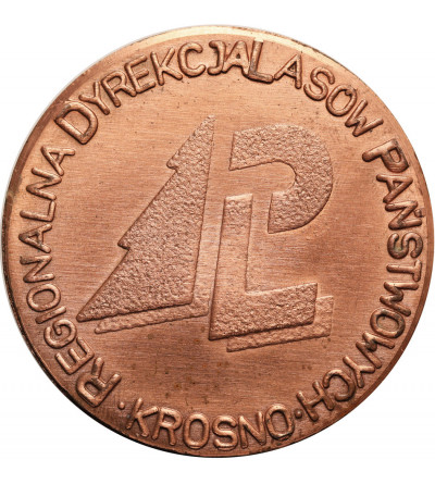 Polska. Medal Ryś, Regionalna Dyrekcja Lasów Państwowych, Krosno, Bieszczady