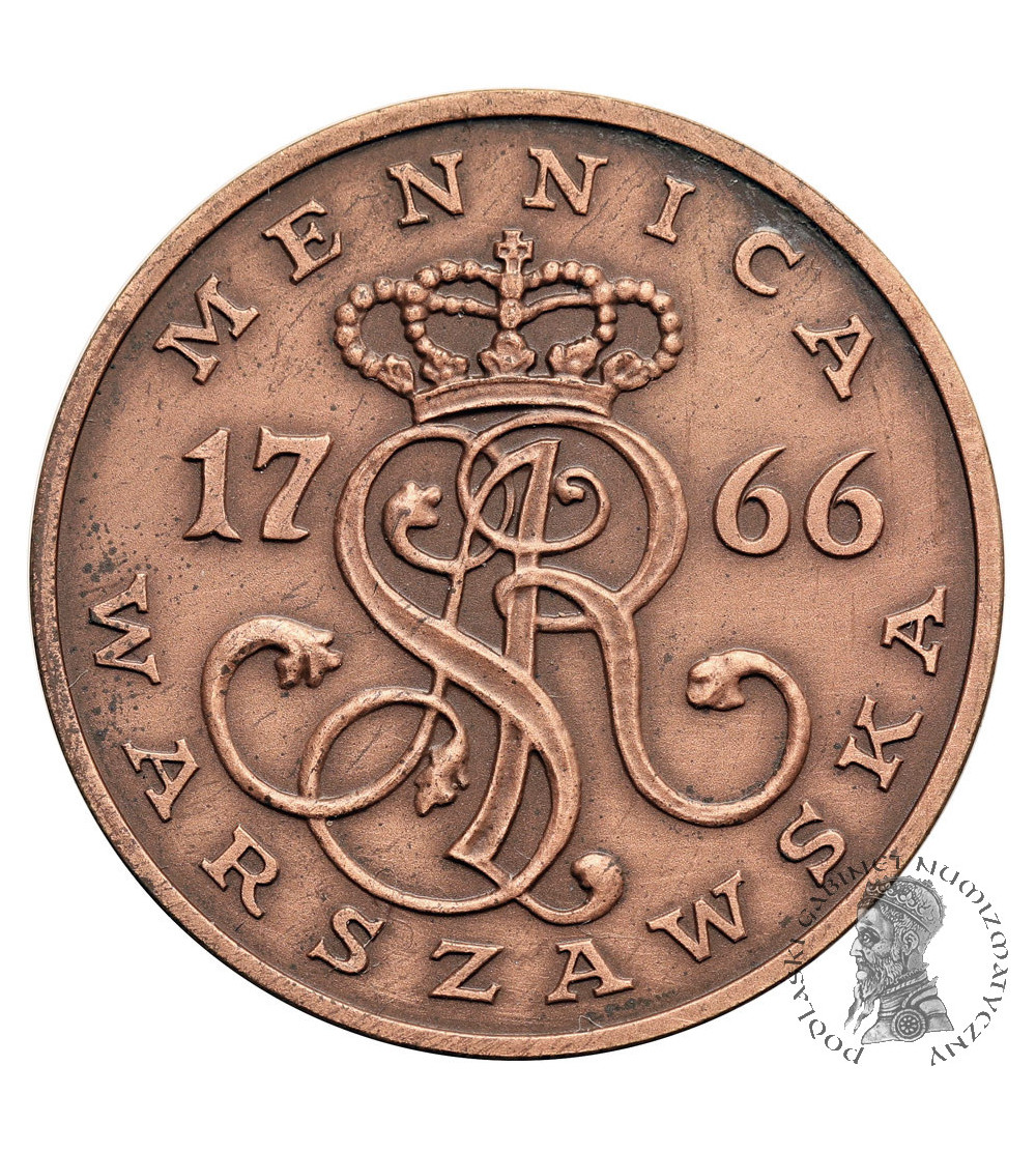 Poland. Medal of the Warsaw Mint 1766, commemorating the Monetary Reform of Stanisław August Poniatowski Poland. Medal of the Warsaw Mint 1766, commemorating the Monetary Reform of Stanisław August Poniatowski