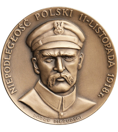 Poland. Medal 2008, Stanisława Wątróbska-Frindt (1934-1994), Piłsudski - Polish Independence November 11, 1918