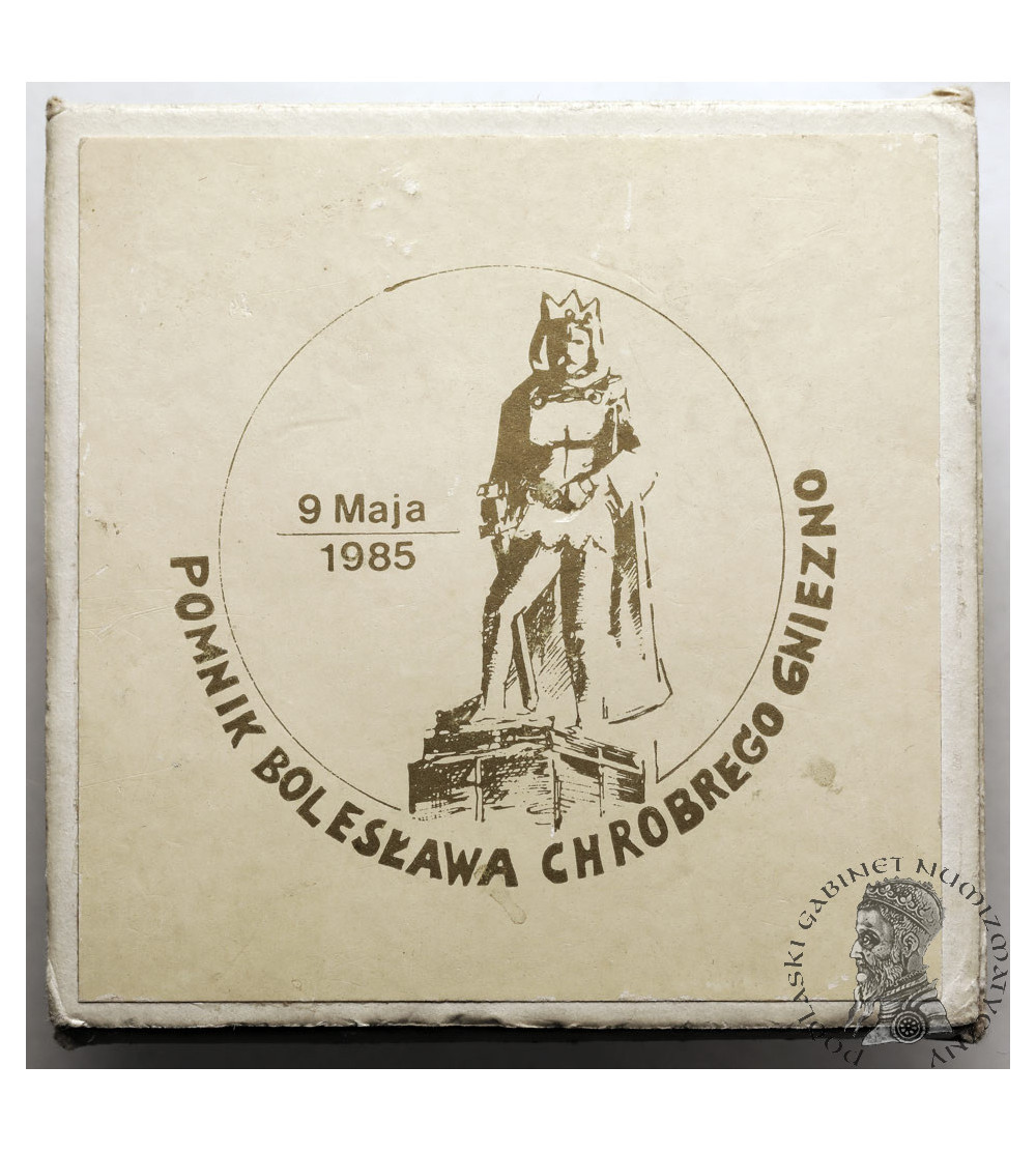 Poland, People's Republic of Poland (1952–1989). Medal 1985, Monument to Bolesław Chrobry, Gniezno Poland, People's Republic of Poland (1952–1989). Medal 1985, Monument to Bolesław Chrobry, Gniezno