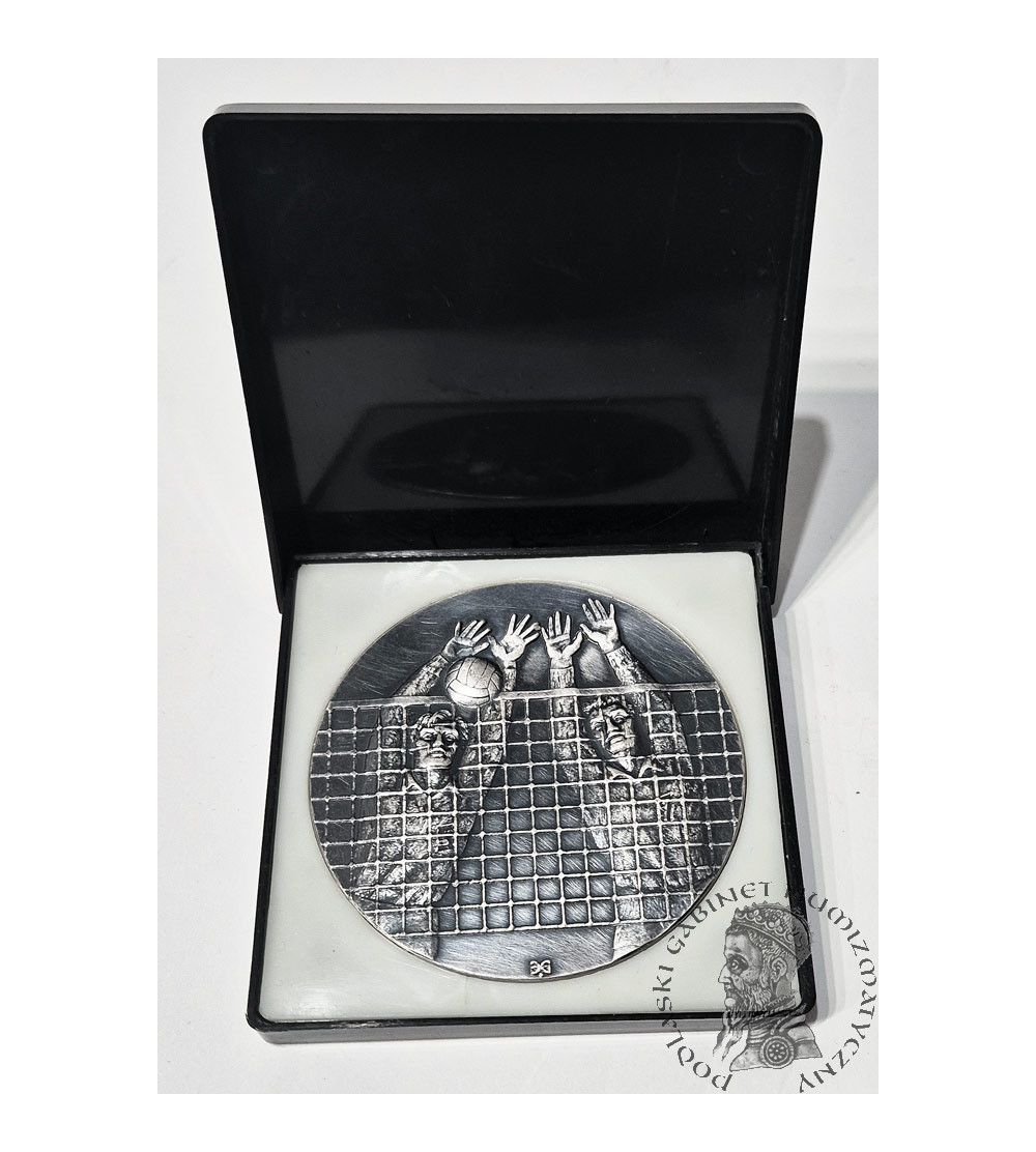 Polska. Medal 1990, MAZ - Mistrzostwa Armii Zaprzyjaźnionych w Siatkówce, Warszawa Polska. Medal 1990, MAZ - Mistrzostwa Armii Zaprzyjaźnionych w Siatkówce, Warszawa