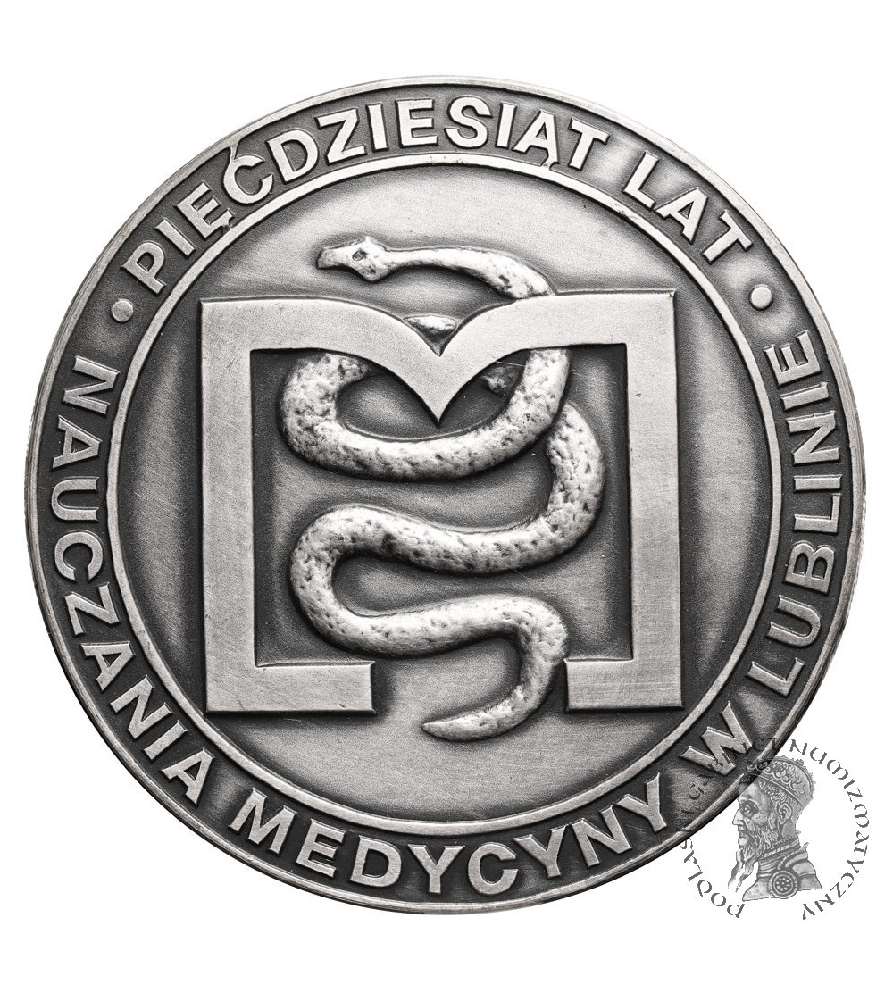 Polska. Medal Akademii Medycznej w Lublinie, ,,50 Lat Nauczania Medycyny w Lublinie - Ku Medycynie Holistycznej" Polska. Medal Akademii Medycznej w Lublinie, ,,50 Lat Nauczania Medycyny w Lublinie - Ku Medycynie Holistycznej"