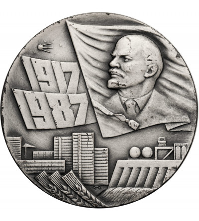 Rosja (ZSRR). Medal 1987, 70 Lat Wielkiej Socjalistycznej Rewolucji Październikowej