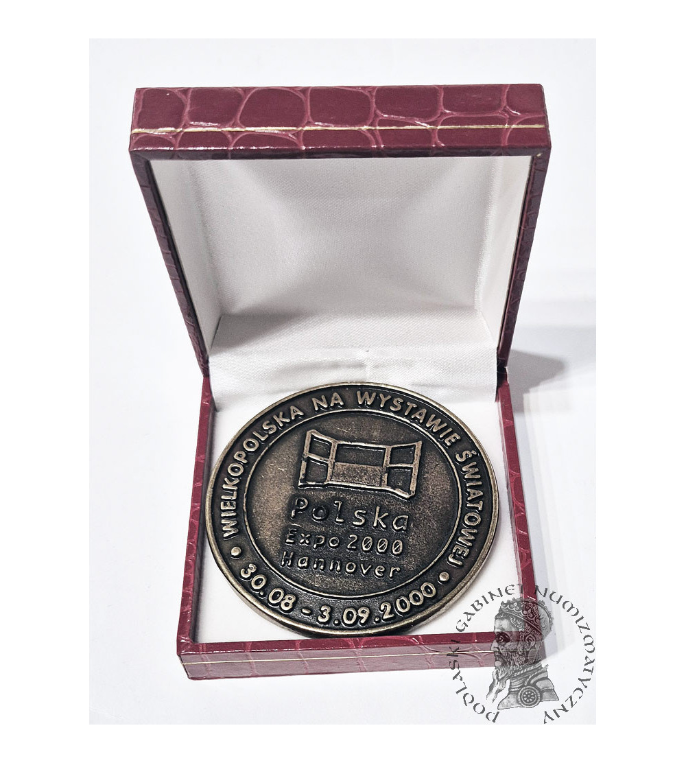 Polska. Medal 2000, Wielkopolska na Wystawie Światowej Expo 2000 Hannover Polska. Medal 2000, Wielkopolska na Wystawie Światowej Expo 2000 Hannover