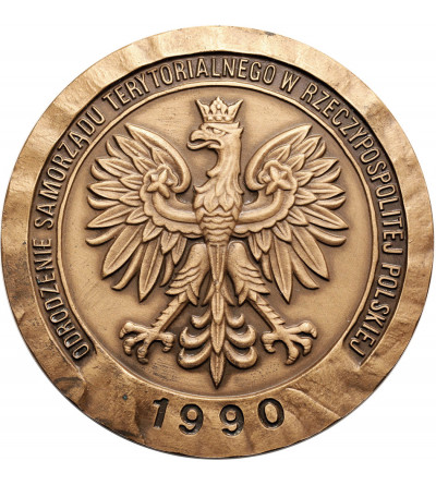 Polska. Medal 1990, Krajowy Sejmik Samorządu Terytorialnego Poznań