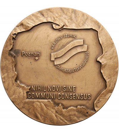 Poland. Medal 1990, National Council of Local Government Poznań