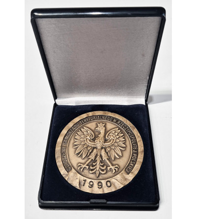 Poland. Medal 1990, National Council of Local Government Poznań