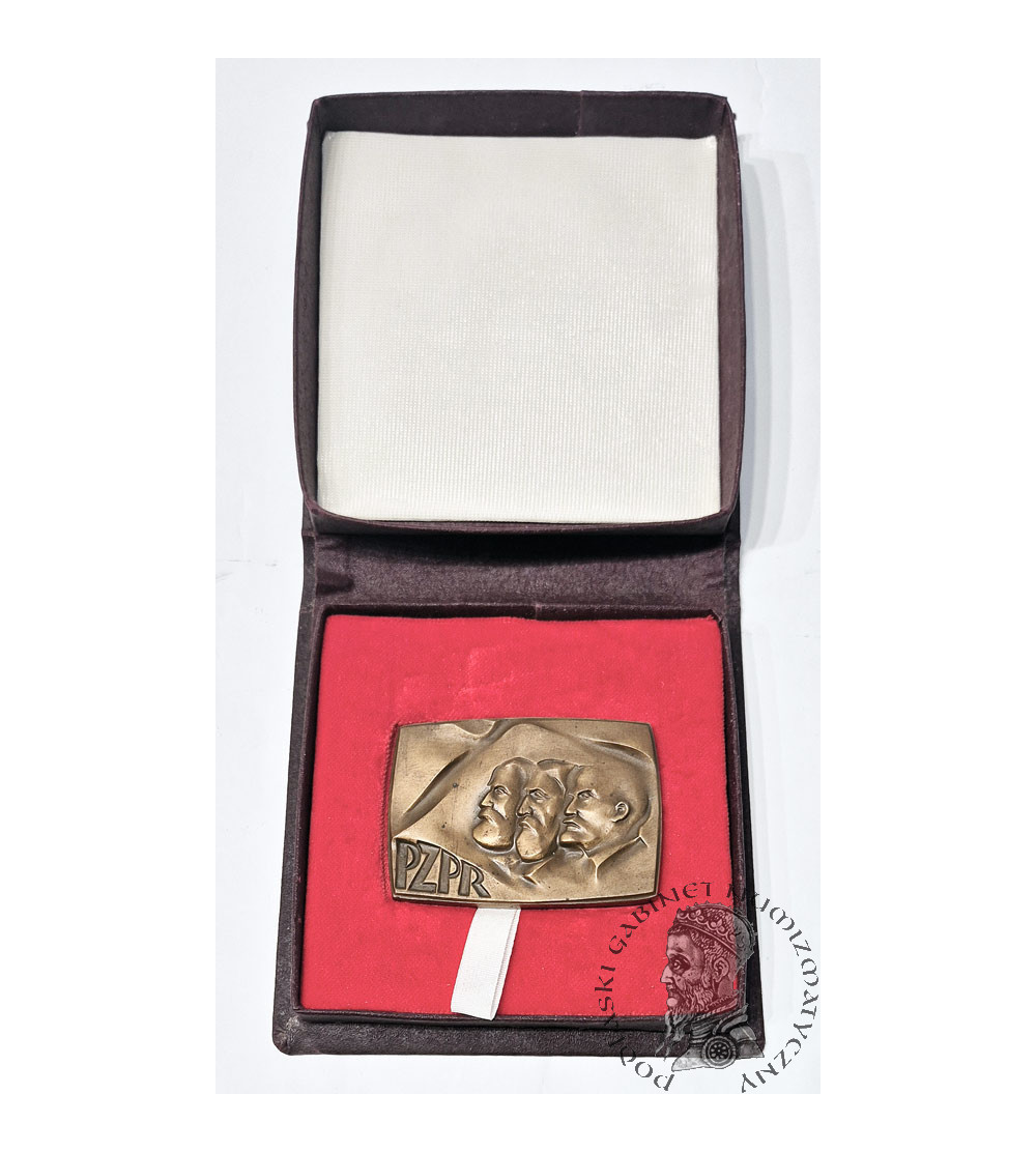 Poland. PZPR Medal for the Dissemination of the Ideology of Marxism and Leninism, Marx, Engels, Lenin Poland. PZPR Medal for the Dissemination of the Ideology of Marxism and Leninism, Marx, Engels, Lenin