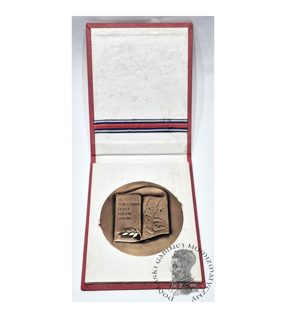 Poland, PRL (1952-1989). 1978 PZPR medal, For the Promotion of Marxism-Leninism Ideology Poland, PRL (1952-1989). 1978 PZPR medal, For the Promotion of Marxism-Leninism Ideology