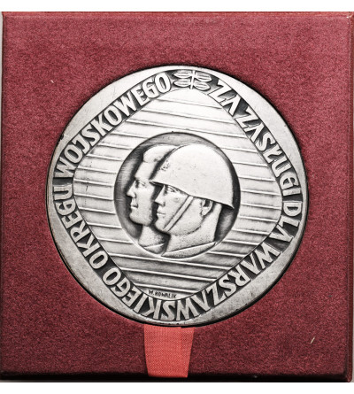 Poland, PRL (1952-1989), Warsaw. Medal 1970, For Merits to the Warsaw Military District