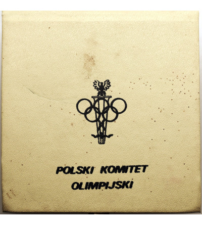 Poland, People's Republic of Poland (1952-1989). Medal 1982, Olympic Games Los Angeles - Sarajevo 1984