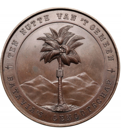 Holenderskie Indie Wschodnie (Indonezja), Wilhelm III (1849-1890). Medal 1878 na stulecie Królewskiego Batawskiego Towarzystwa