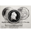 USA. Replica of a Silver Liberty Dollar from 1794