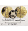 USA. Replika 20 dolarów Double Eagle z 1933 roku