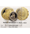 Poland. Replica of the Polish 100 Ducat Gold coin from 1621
