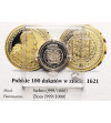 Poland. Replica of the Polish 100 Ducat Gold coin from 1621