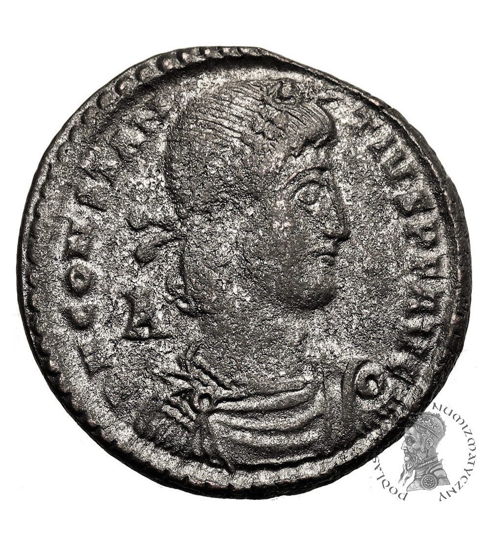 Rzym, Cesarstwo. Konstancjusz II, 337-361 AD. AE Folis / Centenionalis, ok. 350 AD, Thessalonica (Saloniki)