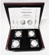 China. Silver Proof Coin Set, 10 Yuan 2008, Olympic Games - Beijing 2008, (4 x 1 Oz Ag .999)