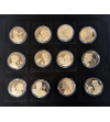 Poland. Collection “Great Poles Distinguished for Independence,” 24 pcs, National Treasury, Gold-plated medals