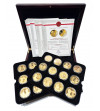 Poland. Collection Gold-plated medals “ Great Poles Distinguished for Independence ” 24 pcs, National Treasury