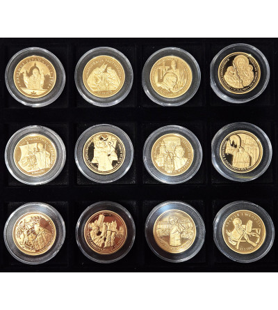 Poland. Collection Gold-plated medals “ John Paul II - called to holiness ” 24 pcs, National Treasury