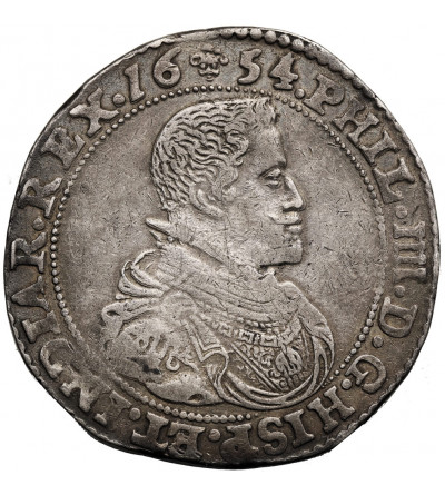 Spanish Netherlands, Brabant. Philipp IV 1621-1665. Ducaton 1654, Brussels Mint