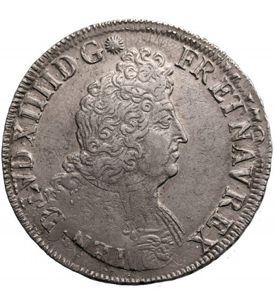 Francja, Ludwik XIV, 1643-1715. Ecu 1704 K, Bordeaux