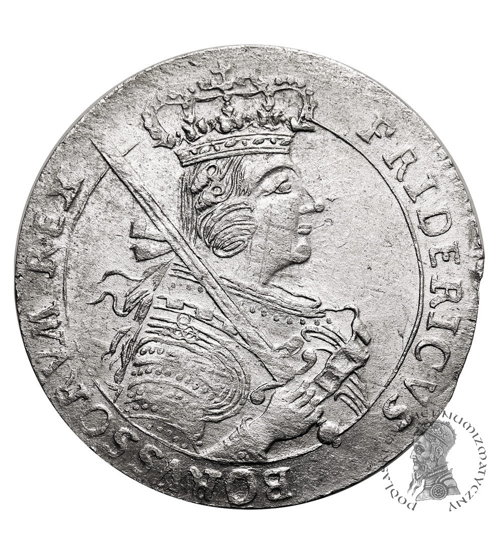 Prusy Wschodnie. Fryderyk II, Wielki 1740-1786. Ort / 18 groszy 1754 E, Królewiec