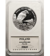 Poland. 20 Zlotych 2008, Peregrine falcon - Proof GCN ECC PR 69