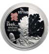 Great Britain. 5 Pounds 2010, Oak, XXX Olympic Games, London 2012, Sterling Silver