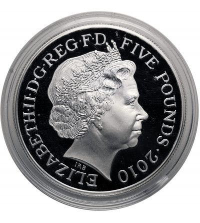 Great Britain. 5 Pounds 2010, Weather, XXX Olympic Games, London 2012, Sterling Silver