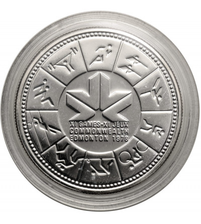 Canada, Elizabeth II (1952-2022). 1 Dollar 1978, 1978 Commonwealth Games, Edmonton