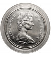 Kanada, Elżbieta II (1952-2022). 1 dolar 1971, 100-lecie Kolumbii Brytyjskiej, Kolekcja: ,,Srebrne dolary kanadyjskie"