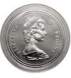 Kanada, Elżbieta II (1952-2022). 1 dolar 1974, 100-lecie miasta Winnipeg, Kolekcja: ,,Srebrne dolary kanadyjskie"