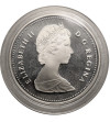 Kanada, Elżbieta II (1952-2022). 1 dolar 1981, 100 rocznica powstania Kolei Transkanadyjskiej