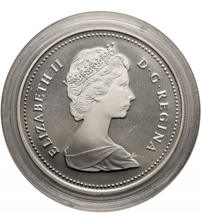 Kanada, Elżbieta II (1952-2022). 1 dolar 1986, Stulecie Vancouver, Kolekcja: ,,Srebrne dolary kanadyjskie"