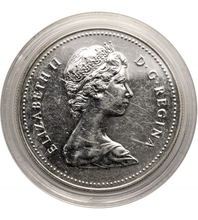 Canada, Elizabeth II (1952-2022). 1 Dollar 1980, 100th anniversary of the Arctic Territories
