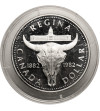 Canada, Elizabeth II (1952-2022). 1 Dollar 1982, Buffalo, Regina Centennial, Collection: “Canadian Silver Dollars”