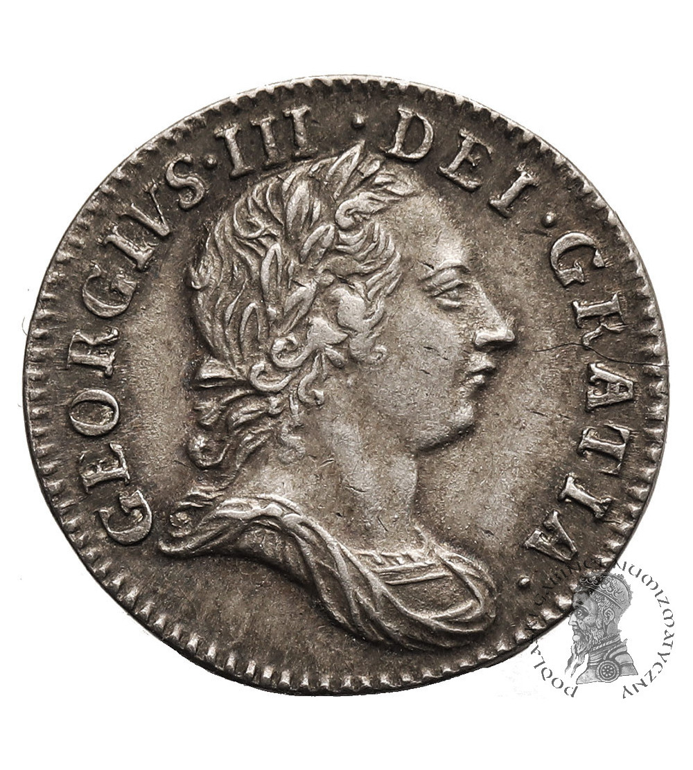 Wielka Brytania, Jerzy III 1760-1820. 3 pensy 1762