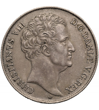 Denmark, Christian VIII (1839–1848). 1 Speciedaler 1847 V.S., Copenhagen mint