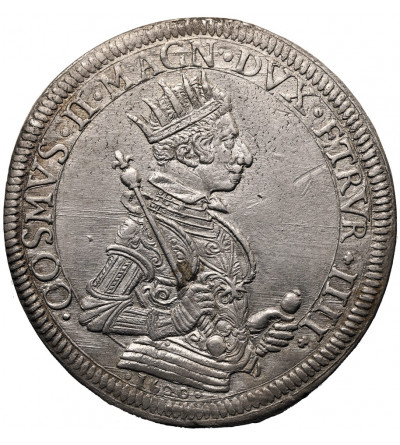 Włochy, Wielkie Księstwo Toskanii. Kosma II Medyceusz (1609-1621). Talar / Tallero 1620, Piza
