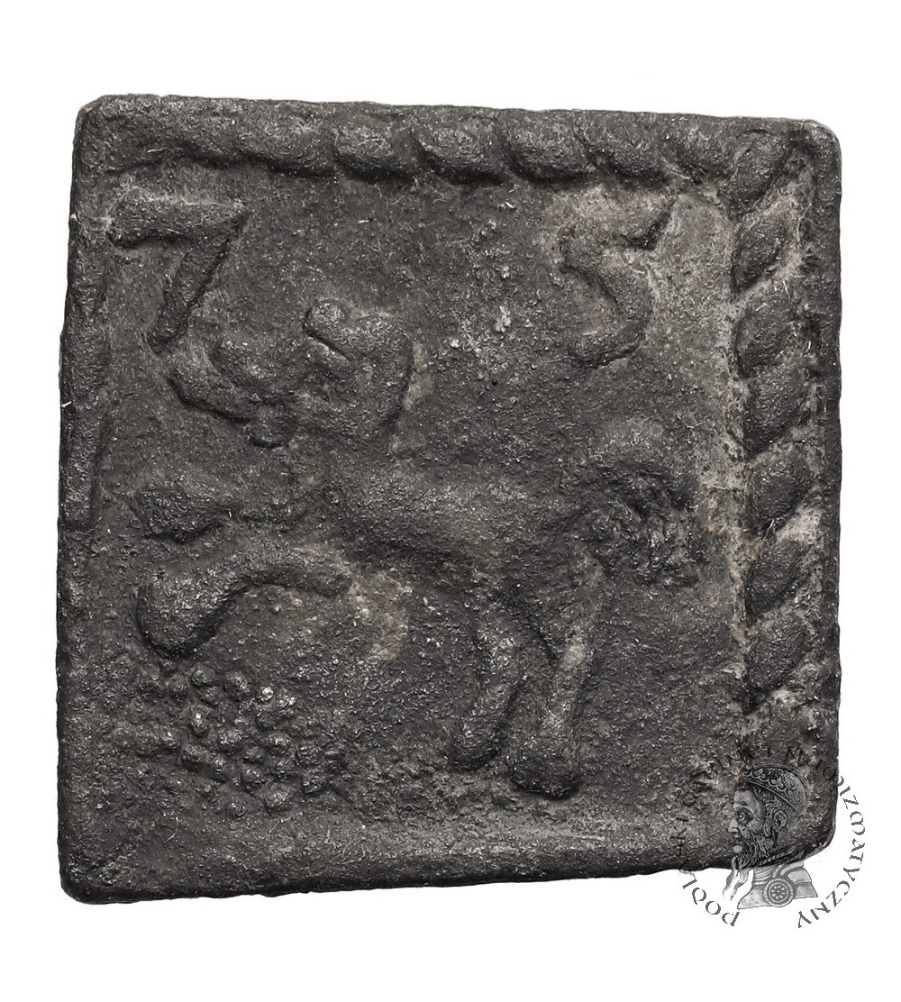 Stefan Batory, 1576-1586. City Token 1575, Galloping Horse, Gdansk / Danzig,