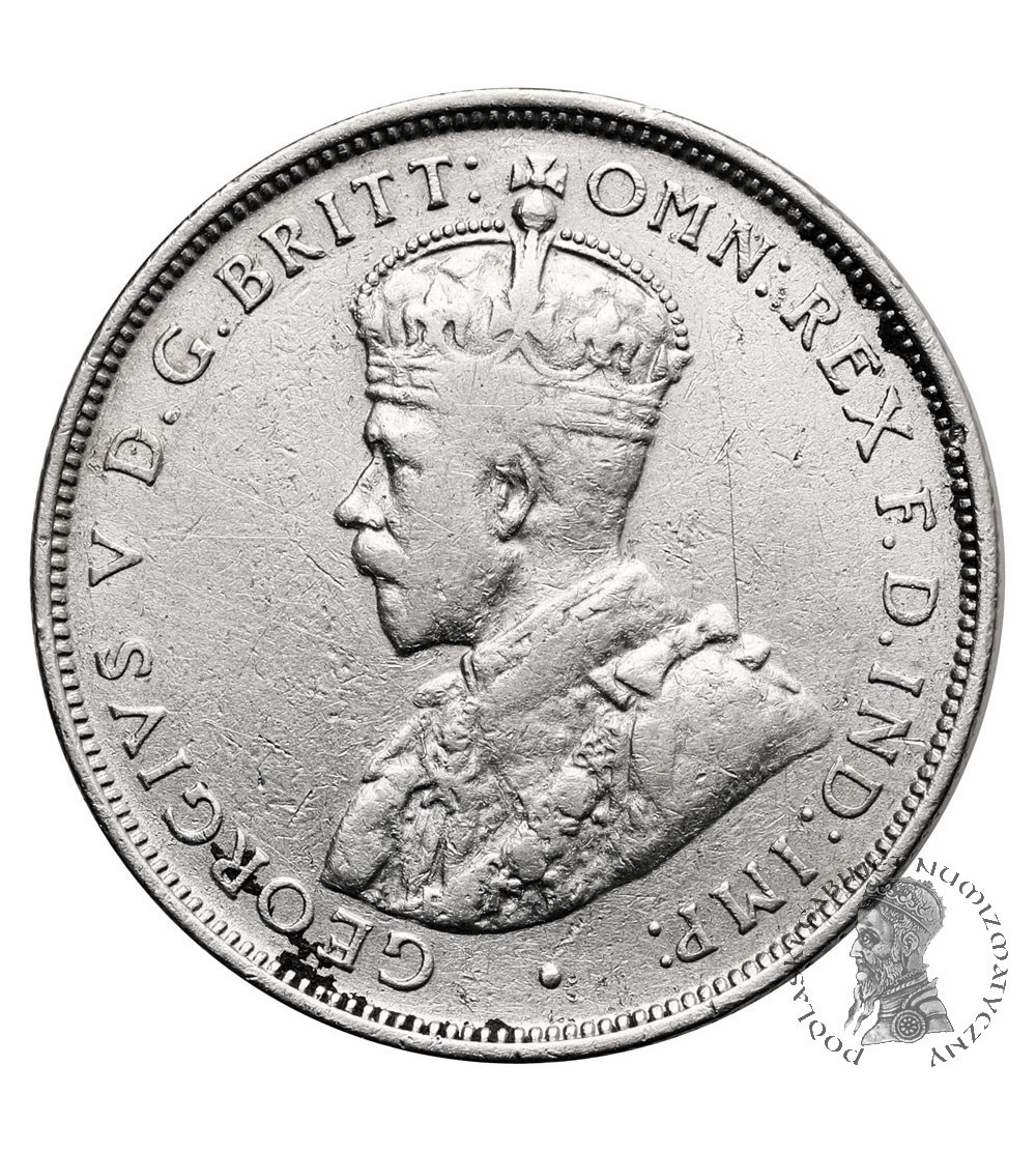 British West Africa, George V (1910-1936). 2 Shillings 1913