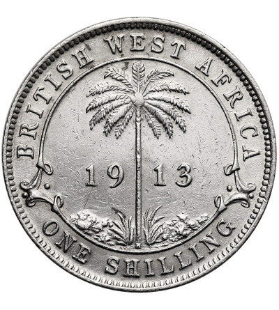 Brytyjska Afryka Zachodnia, Jerzy V (1910-1936). 1 szyling 1913 H