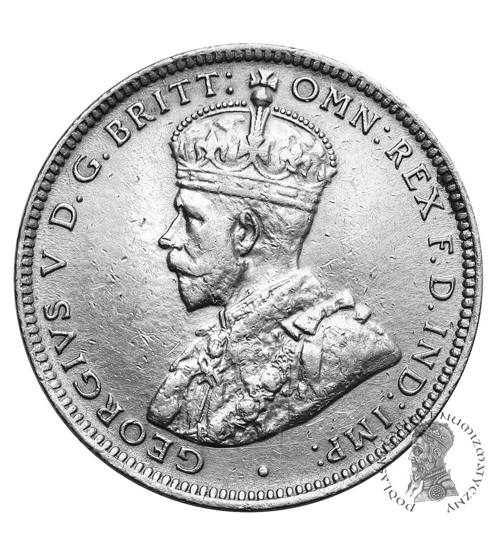 Brytyjska Afryka Zachodnia, Jerzy V (1910-1936). 1 szyling 1913 H