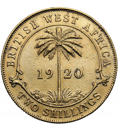 Brytyjska Afryka Zachodnia, Jerzy V (1910-1936). 2 szylingi 1920 KN
